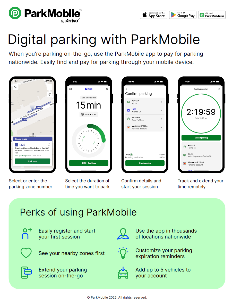 Park Mobile Perks